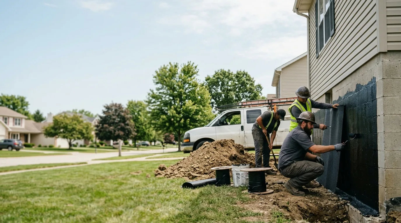 Basement Waterproofing in Burnt Prairie, IL near me